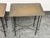 Egyptian Vintage Brass Tray + Wrought Iron Side Tables, Pair For Sale In San Francisco - Image 6 of 12
