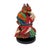 Wood Vintage African Beaded Namji Twin Fertility Dolls Cameroon 9.25" H W/Wood Stand For Sale - Image 7 of 7