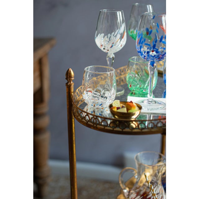 VIETRI Chiara Orange Short Tumbler For Sale - Image 11 of 12