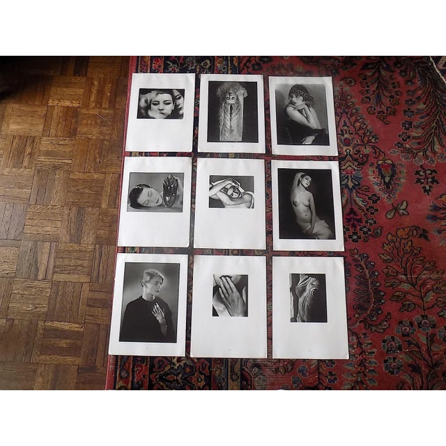 Black Vintage Man Ray Surrealist Nude Female Photographic Prints - Set of 9 For Sale - Image 8 of 12