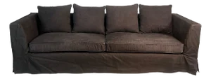Christian Liaigre Canvas Slipcovered Sofa for Holly Hunt