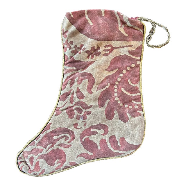 Fortuny Mini Christmas Stocking For Sale