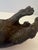 French Antique Bronze Tiger Laying Down For Sale - Image 3 of 10