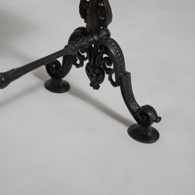 Victorian Cast Iron Bistro Table, Antique, United Kingdom, Circa 1900 For Sale - Image 17 of 18