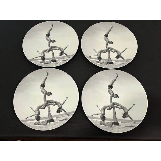 These limited edition plates were designed by Jeff Koons as part of the Works on Whatever (W.O.W.) project, a...