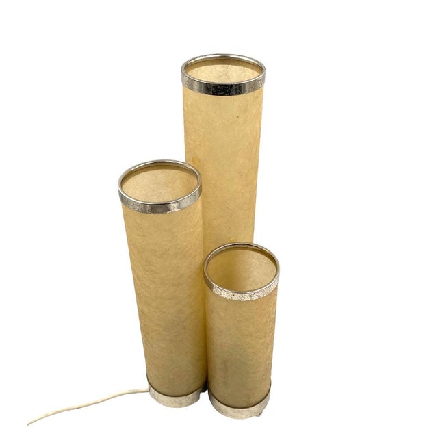 Hollywood Regency Fiberglass and Brass Table Lamp, Italy, 1970s For Sale - Image 17 of 18