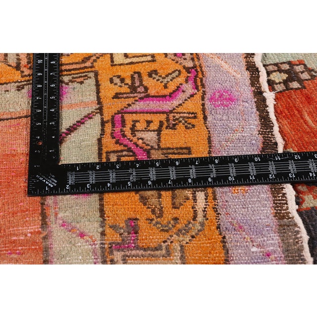 Textile Vintage Turkish Kars Rug, 06'01 X 18'03 For Sale - Image 7 of 10