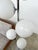Vintage Space Age Chrome Floor Lamp with Glass Globes, 1970s For Sale - Image 3 of 13