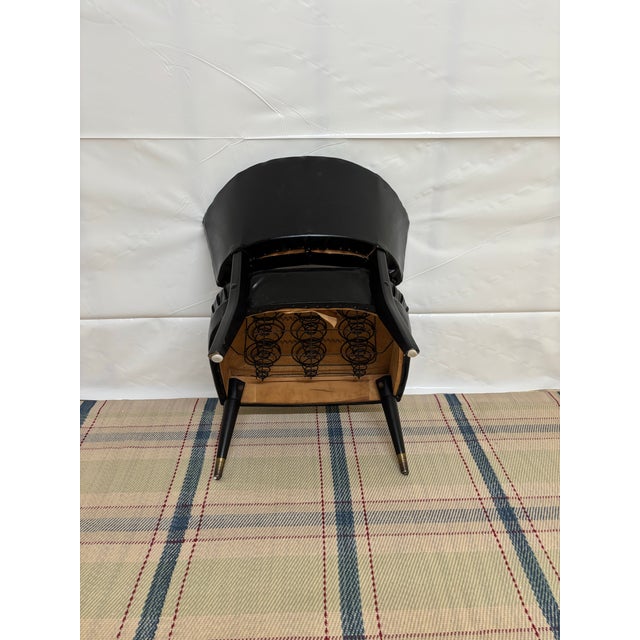 Set of Vintage Mid-Century Modern Slipper Lounge Chair by Kroehler For Sale In New York - Image 6 of 12