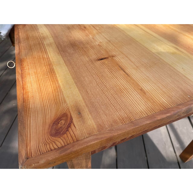 Antique Table in Fir, 1890s For Sale - Image 13 of 18