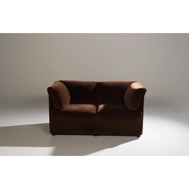 Tentazione Sofa Set by Mario Bellini for Cassina, Italy, 1970s, Set of 2, in Flawless conditions. Designed 1970 to 1979...
