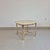 Italian Modern Brass and Marble Side Tables from Poggibonsi, 1990s, Set of 2, in Flawless conditions. Designed 1990 to 1999