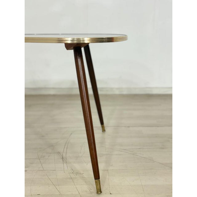 Mid-Century Kidney-Shaped Coffee or Side Table For Sale - Image 4 of 8