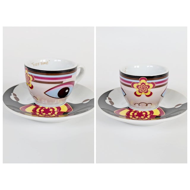 Vintage Free Time Espresso Set by Karim Rashid, 1980s, Set of 12 | Chairish