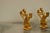 Metal Vintage Swedish Brass Angel Candleholders by Skultuna, Set of 2 For Sale - Image 7 of 8