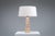 Geometric Pyramid Table Lamp in Travertine-Onyx, 1970s For Sale - Image 4 of 15
