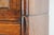 Wood Antique Five Section Oak Barrister Bookcase With Beveled Glass For Sale - Image 7 of 11