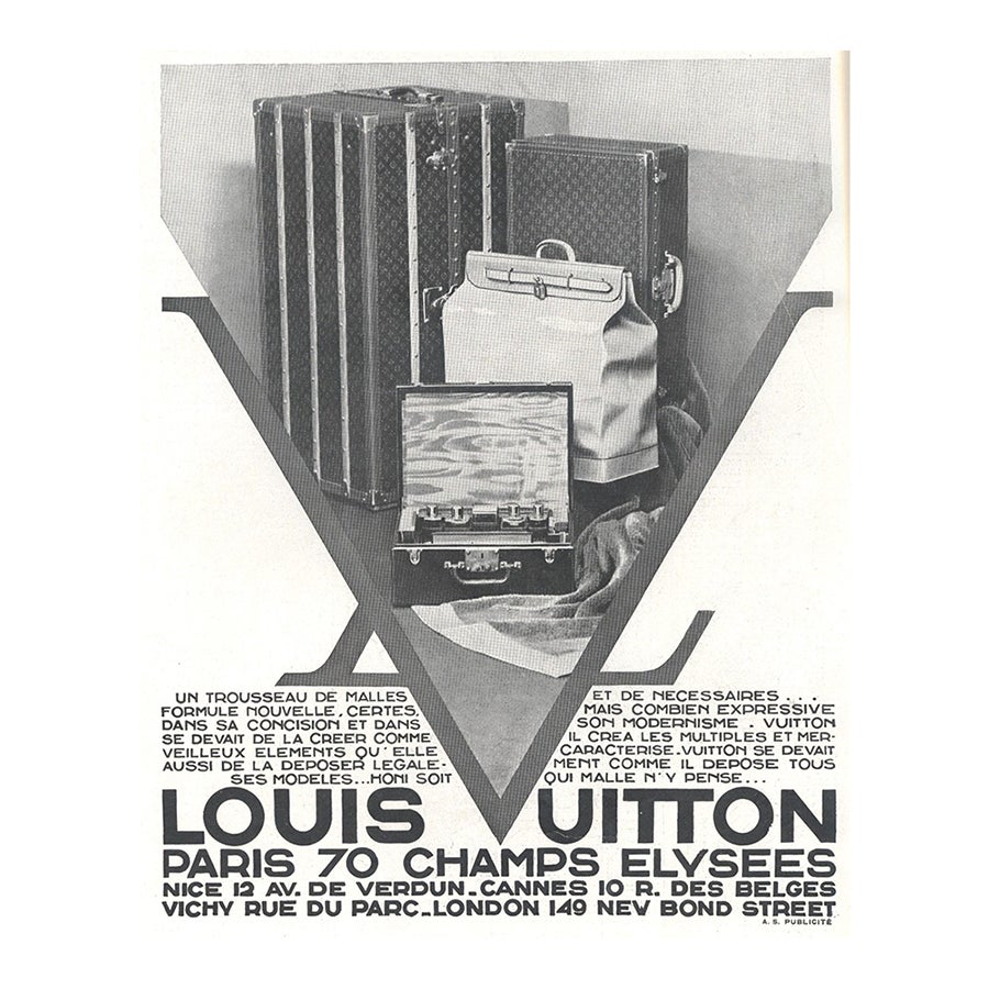 Louis Vuitton 1931 アートポスター Louis Vuitton 1931 アートポスター
