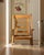 Wood Antique Arts & Crafts Mission Quarter-Sawn Oak High-Back Lounge Chair For Sale - Image 7 of 16
