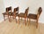 Wood Mid-Century Dining Chairs with Leather Seats from Stol Kamnik, 1970s, Set of 4 For Sale - Image 7 of 18