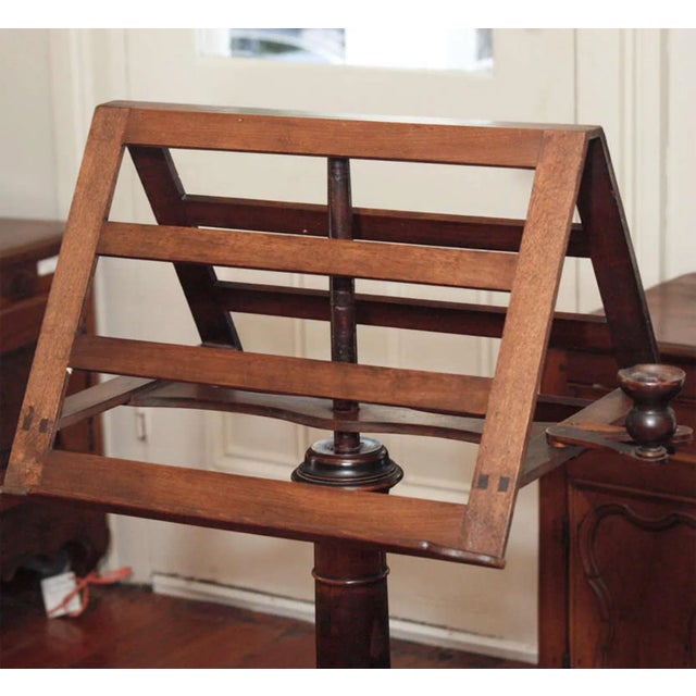 Brown French Music Stand for Two For Sale - Image 8 of 8