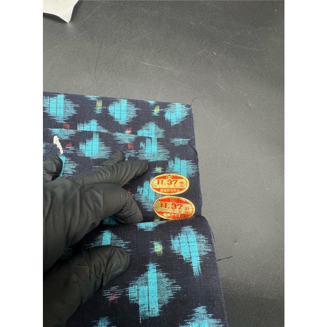Aizenkobo Indigo Dyers Workshop Textile, 13.6 Sq Yrds For Sale In New York - Image 6 of 10