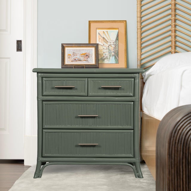 Versatile and highly functional, the Aruba Four-Drawer Chest captures the carefree elegance of the coast. Featuring a...