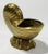 Vintage Brass Nautilus Shell Cachepot Planter For Sale - Image 4 of 9