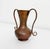 Rustic European Antique Arts & Crafts Copper Vase With Scrolled Handles For Sale - Image 3 of 8