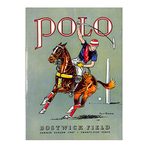 Polo Bostwick Field Summer Season 1947 Program