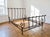 1980s Vintage Signed Brown Jordan "Autumn Guild" Wrought Iron Queen Sleigh Bed For Sale - Image 5 of 16