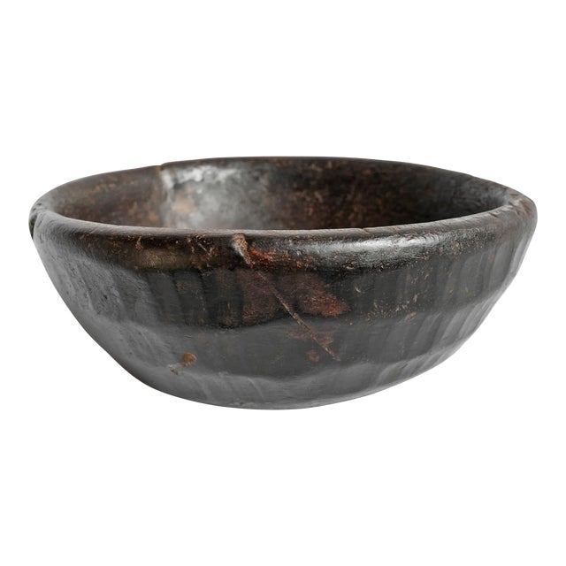 Vintage Baule Wood Bowl For Sale