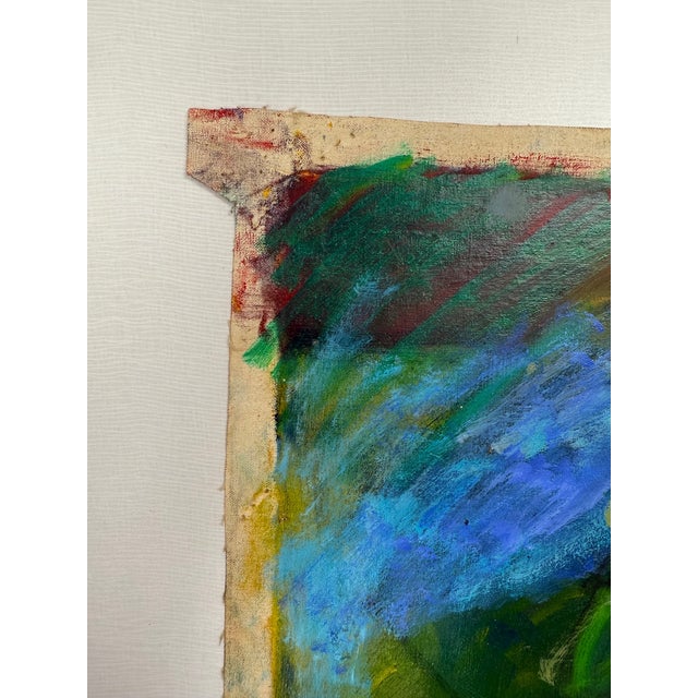 Still Life With Fruit, Post-Impressionist, Acrylic Painting on Canvas Cloth, Artist Uknown For Sale - Image 13 of 13