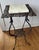 Victorian Antique 1890s National Brass & Iron Works Ornate Victorian Cast Iron and Onyx Plant Stand For Sale - Image 3 of 16