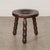 1950s French Wood Tripod Stool For Sale - Image 4 of 9