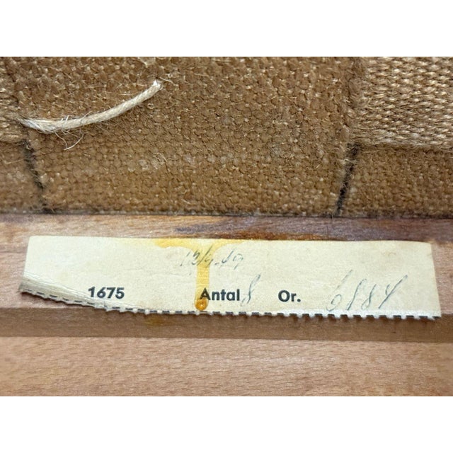 Ole Wanscher, Armchairs, Beech, Fabric, Denmark, 1940s For Sale - Image 15 of 15