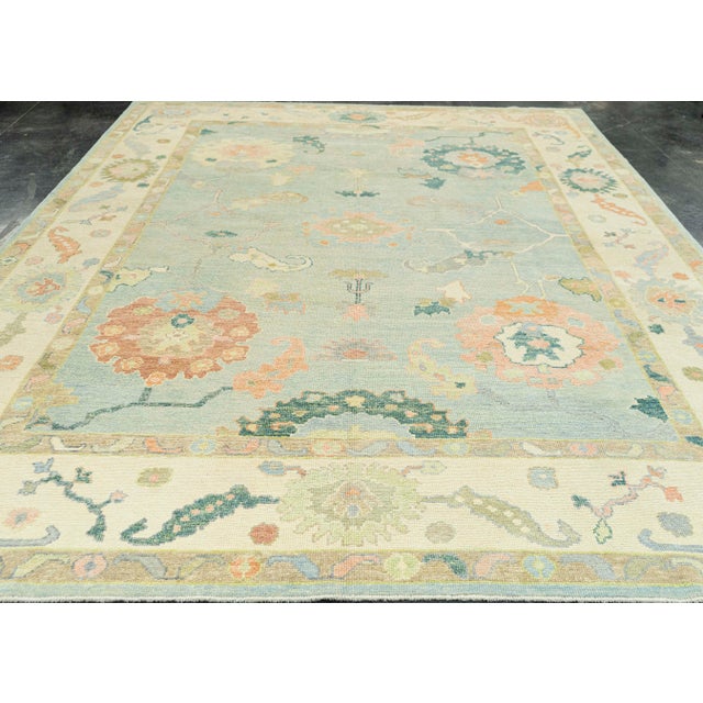 Turkish Oushak Rug 9'4" x 13' #22200 Explore a curated collection of hallway runners, wool rugs, and handmade masterpieces...
