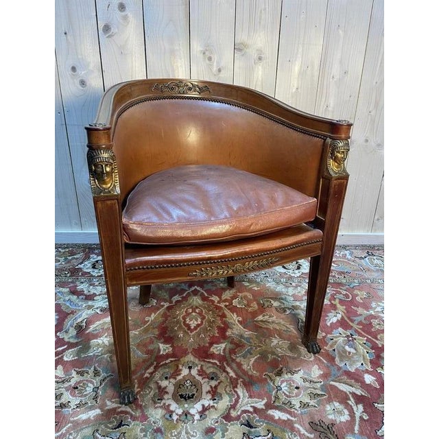 20th Century Empire Office Chair For Sale - Image 5 of 5