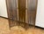 Vintage Walnut Three Panel Geometric Room Divider. For Sale - Image 16 of 18