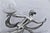 1990s Art Deco Nude Lamp/after A.Ouline Silvered Bronze For Sale - Image 4 of 18