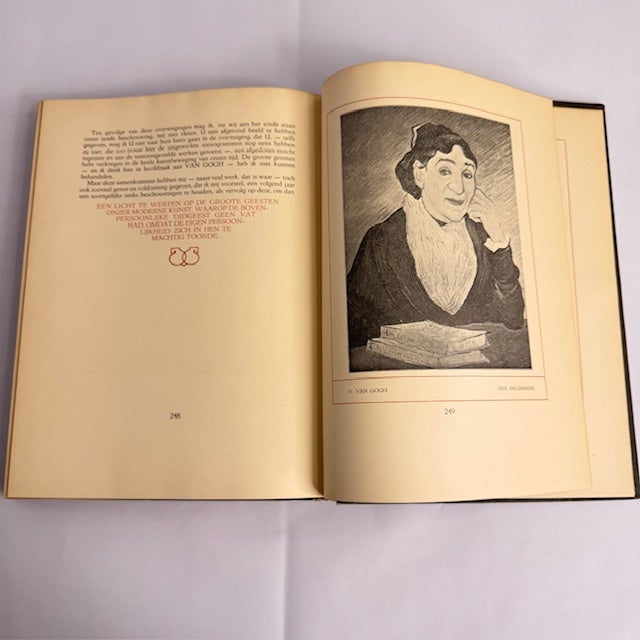 1925 Helene Kroller Muller Art Book Henry Van De Velde Cover Modernism Van Gogh For Sale - Image 9 of 18