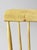 Farmhouse Antique Primitive Painted Plank Seat Chair For Sale - Image 3 of 12