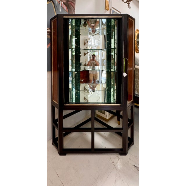 Modern Therien Workshops for Dessin Fournir Cocktail Dry Bar Cabinet For Sale - Image 3 of 9