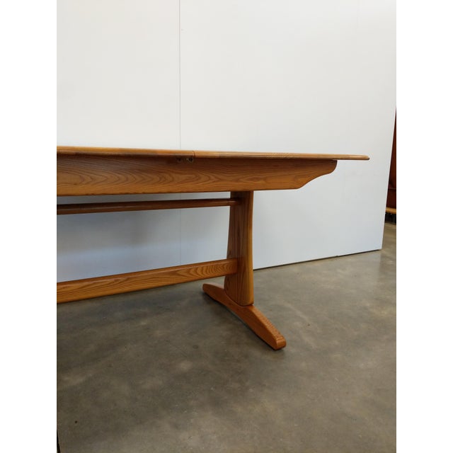 Vintage Extendable Dining Table by Ercol For Sale - Image 10 of 13