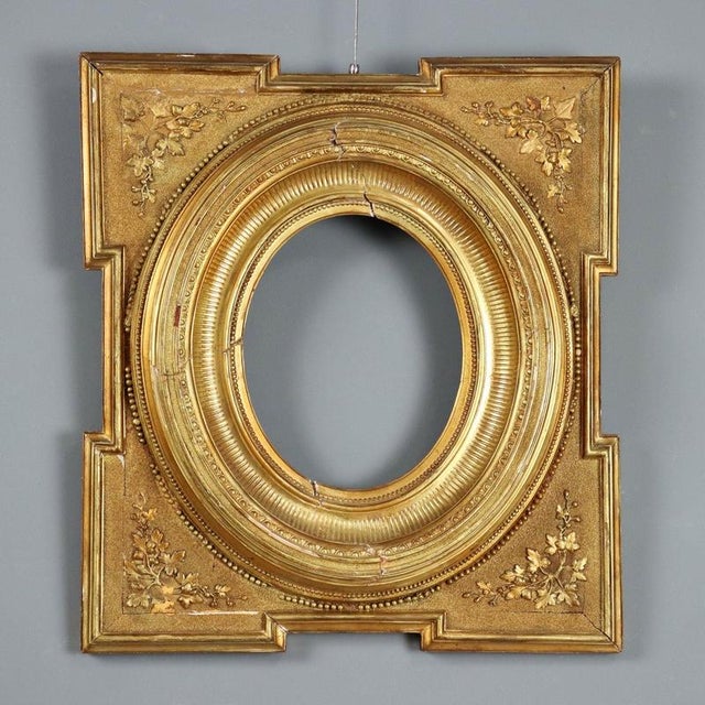 Gilded Fir Frame, Italy, Early 19th Century For Sale - Image 13 of 13
