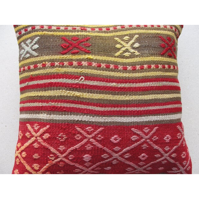 Kilim Rug Pillow Cover For Sale - Image 9 of 11