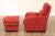 Roche Bobois Roche Bobois Italian Modern Upholstered Lounge Armchair and Ottoman For Sale - Image 4 of 12