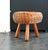 Brown Vintage Low Stool by Tony Paul, 1950s For Sale - Image 8 of 13