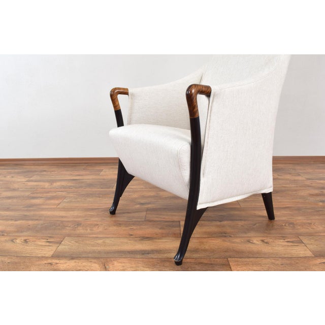 Italian Lounge Chair by Umberto Asnago for Giorgetti, 1970s For Sale - Image 11 of 14