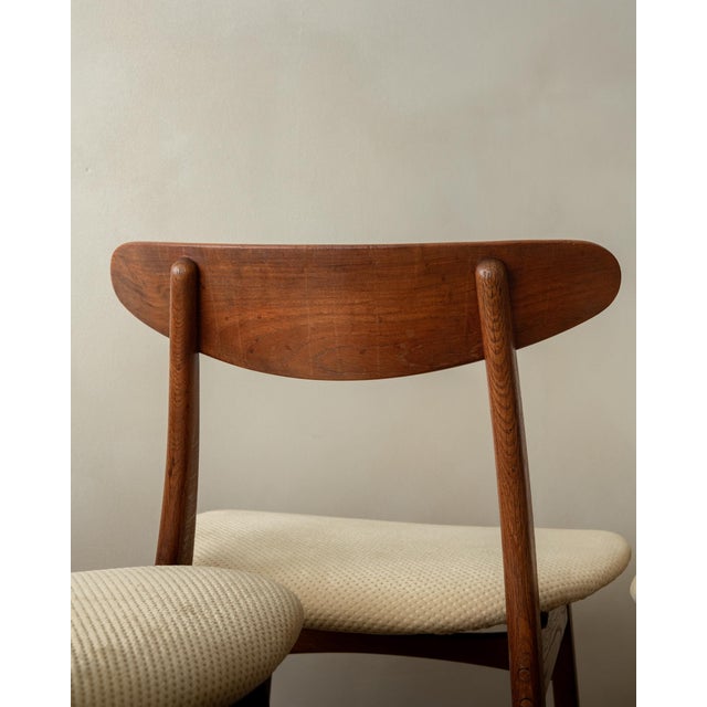 CH30 Dining Chairs by Hans J. Wegner for Carl Hansen & Son, 1950s, Set of 4 For Sale - Image 10 of 18